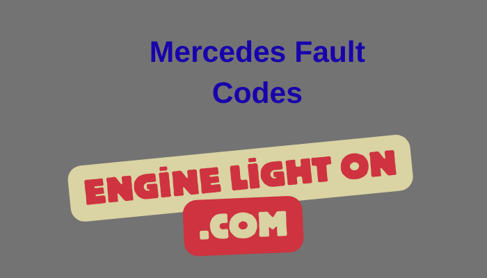 Mercedes Fault Codes
