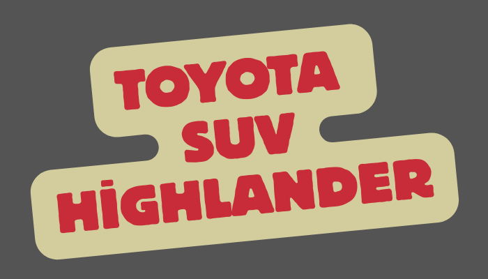 toyota suv highlander